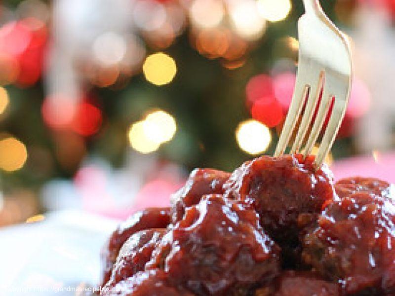 Cranberry Appetizer Meatballs